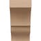 Ekena Millwork 6"W x 6"D x 12"H Wide Asheboro Rough Cedar Woodgrain TimberThane Corbel, Primed Tan CORUR06X06X12ASHRCPR - alternate 6